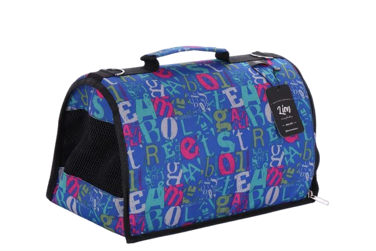 Сумка-переноска для животных Lion Standart LM5176 Размер 1 (37×23×22 см)