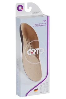 Стельки-супинаторы Orto Fun ортопедические для детей / подростков синий р 29-30 пара