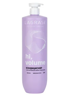 Кондиционер La Grase hi, volume уплотняющий для объема тонких волос, 1 л