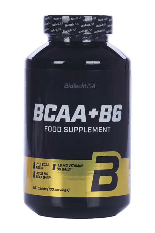 Аминокислоты BioTechUSA Bcaa+B6 200 шт таблетки