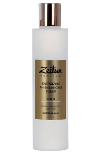 Тоник Zeitun Premium Lulu для лица энергет и pH-балансир с кислотами / гуараной 200 мл