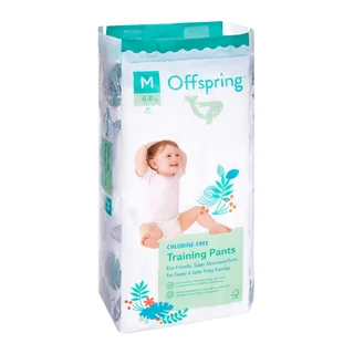 Трусики-подгузники Offspring M (6-11 кг) 42 шт Тропики
