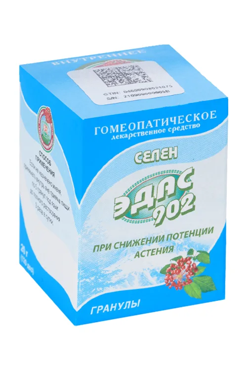 Селен Эдас-902 20 гр гранулы гомеопатические гранулы 20 г
