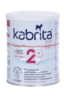 Смесь Кабрита 2 Голд (6-12 мес) 800 гр
