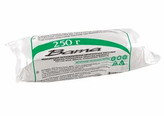 Вата Гигиеническая Нестерильная 250 гр 1 шт