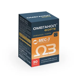 Омеганол Форте капсулы 30 шт
