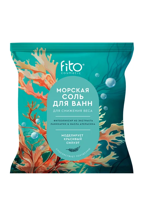 Соль для ванны Fitoкосметик Elixirica морская для снижения веса, 500 г