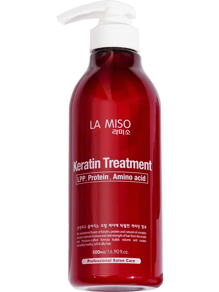 Укрепляющий кондиционер с кератином 500 мл La Miso