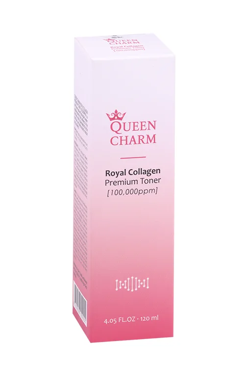 Тонер Queen Charm увлажняющий с коллагеном 10% для лица, 120 мл