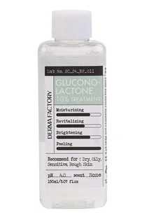Эссенция-тонер Derma Factory Отшелушивающая 10% глюконолактона для лица 150 мл