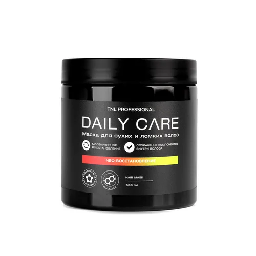 Маска TNL Daily Care Neo восстановл с кератин и коллаген для сух и ломк волос, 500 мл