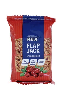 Печенье ProteinRex FlapJack овсяное протеиновое клюквенное 60 г
