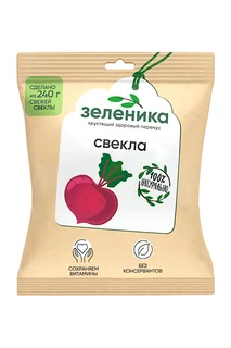 Овощной перекус из свеклы Зеленика, 30 г
