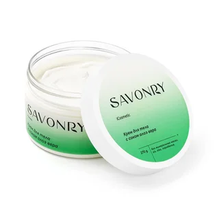 Крем для тела с соком алоэ вера, 270г, TM Savonry
