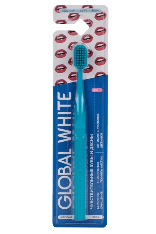 Зубная щетка Global White Soft Чувствительные зубы и десны