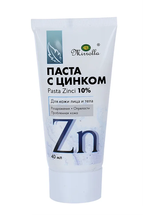 Цинковая паста паста 10 % 40 мл