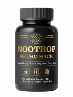 Ноотроп нейро NZT Nootrop капсулы 40 шт