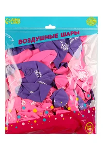 Шар воздушный Страна Карнавалия «Хвалебные» 1 ст набор 100 шт микс
