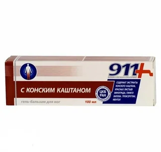 911 Бальзам для ног 100 мл