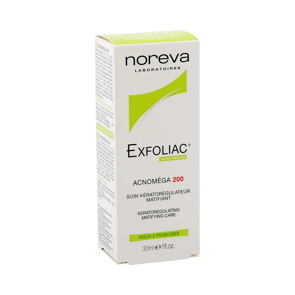 Noreva Exfoliac Акномега 200 крем для лица интенсивный корректирующий 30 мл