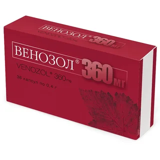 Венозол 360 мг Капс.400 мг 36 шт