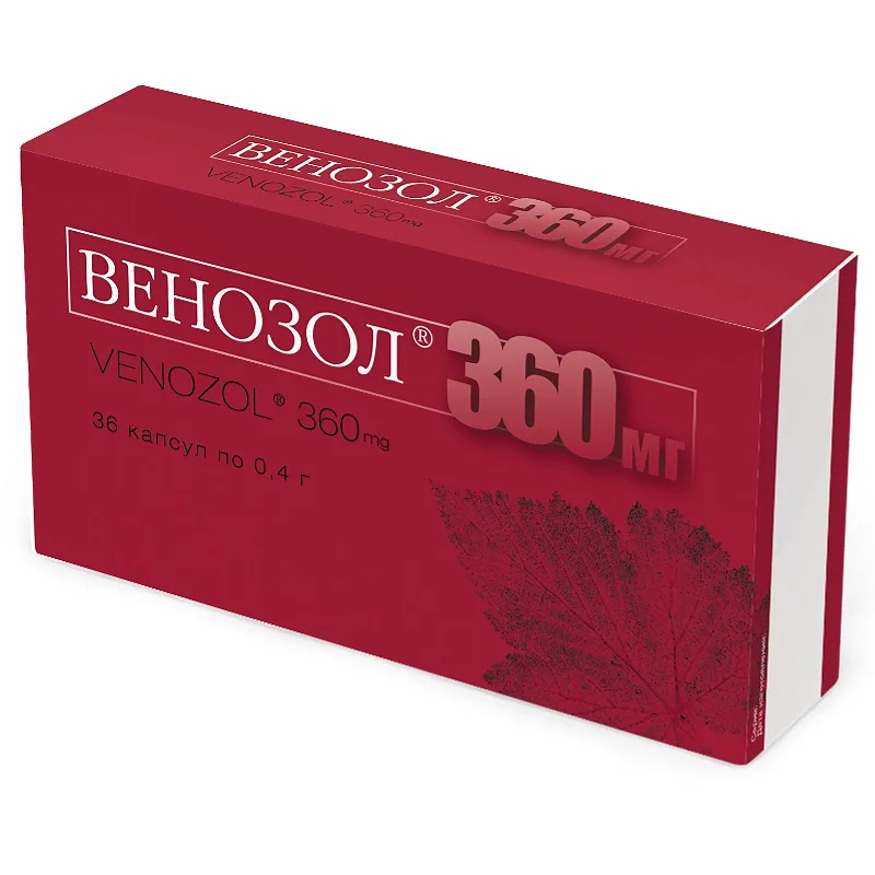 Венозол 360 мг Капс.400 мг 36 шт