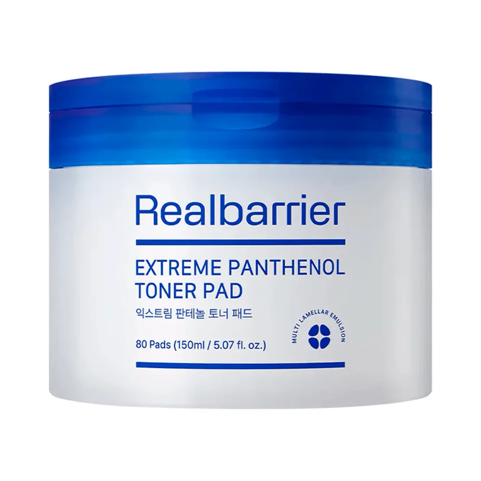 Real Barrier Мгновенно увлажняющие тонер-пэды для лица Intense Moisture Toner Pad 200 мл (100 шт)