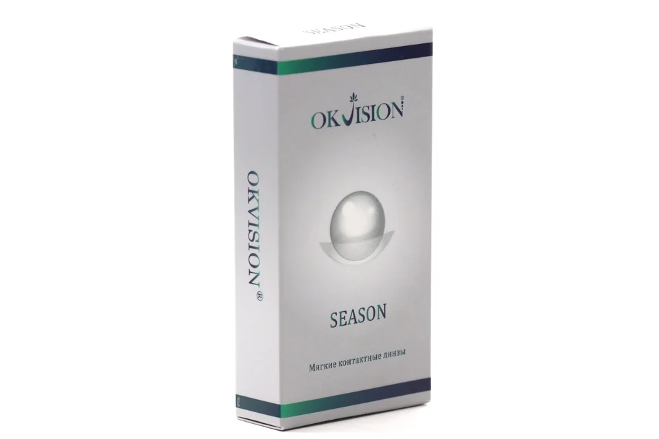 Линзы Okvision Prima BIO контактные на 1 месяц D -2,00 R 8,6 6 шт