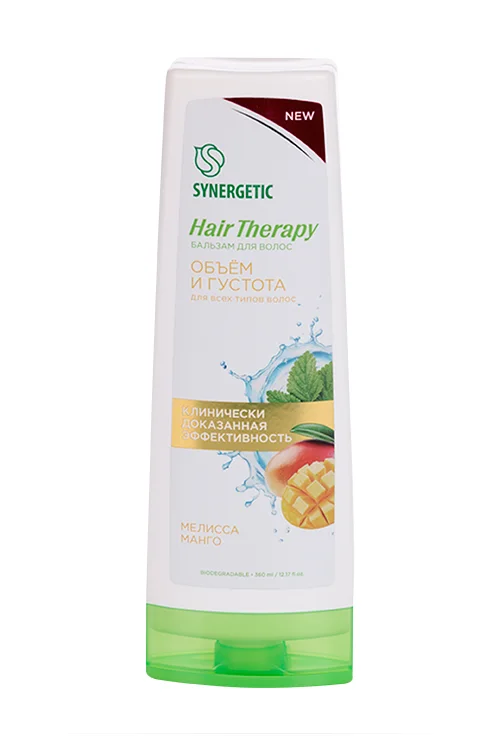 Бальзам Synergetic Hair Therapy Объем / густота для всех типов волос 360 мл