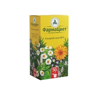 Грудной Сбор №4 сырье растительное 50 гр 1 шт
