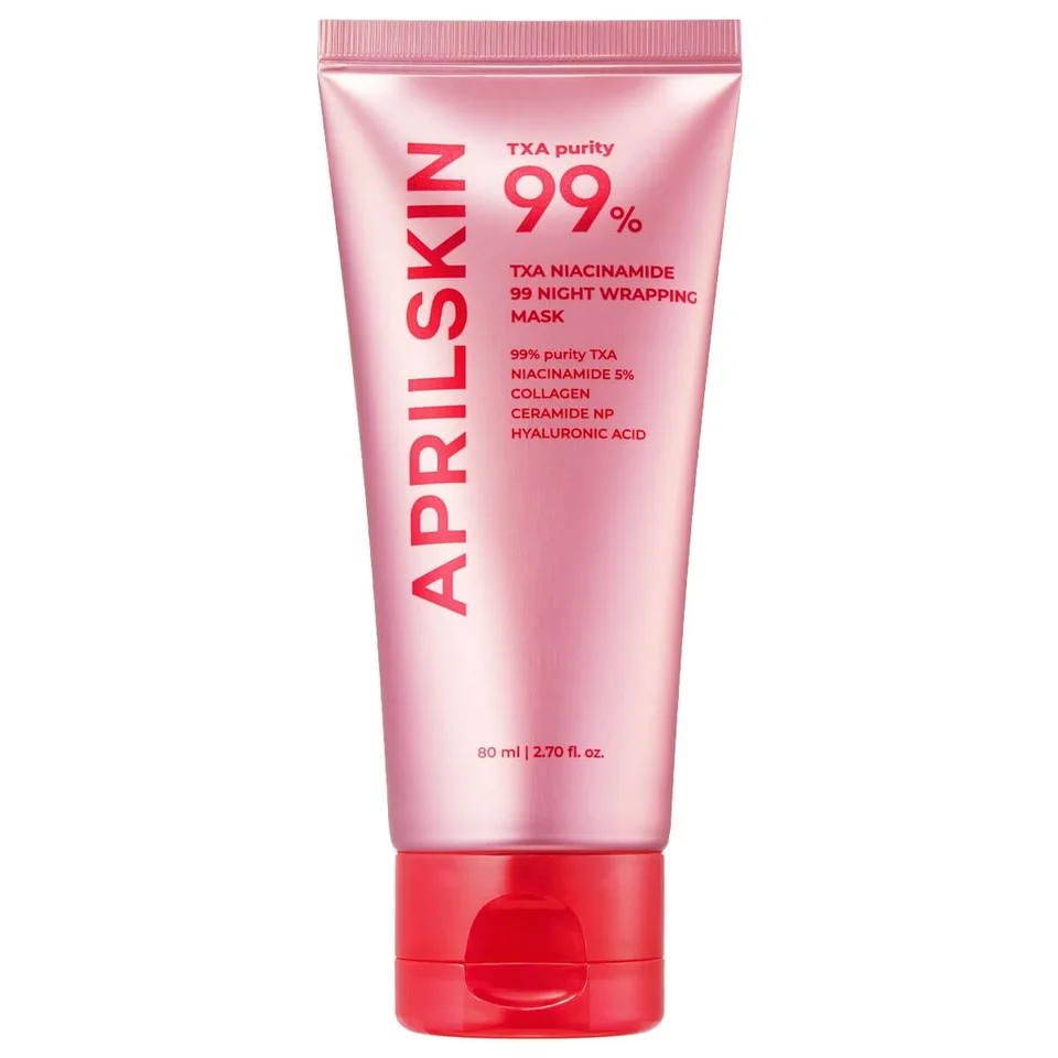 Ночная маска-пленка с TXA для сияния TXA Niacinamide 99 Overnight Wrapping Mask, 80 мл, Aprilskin