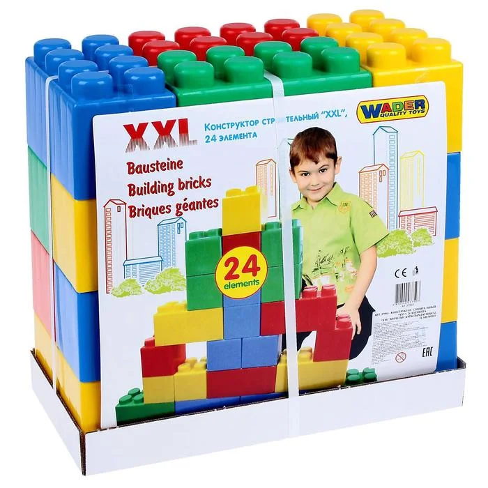 Конструктор строительный «XXL» 24 детали