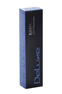 Крем-краска Estel Professional De Luxe для окрашивания волос 6/1 темно-русый пепельный 60 мл