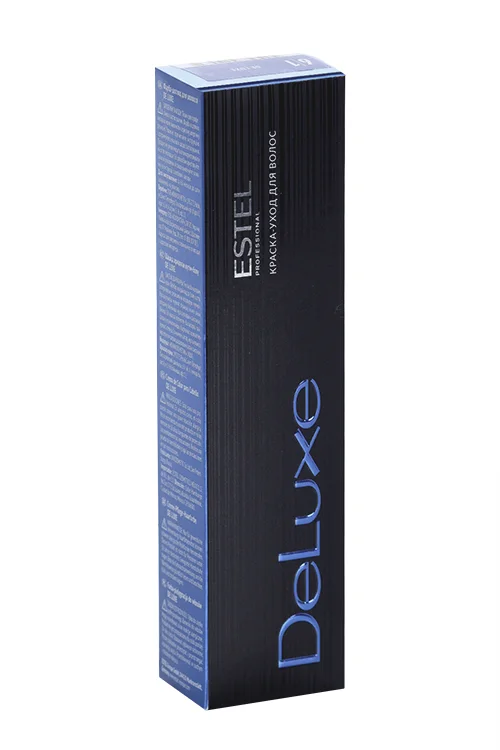 Крем-краска Estel Professional De Luxe для окрашивания волос 6/1 темно-русый пепельный 60 мл