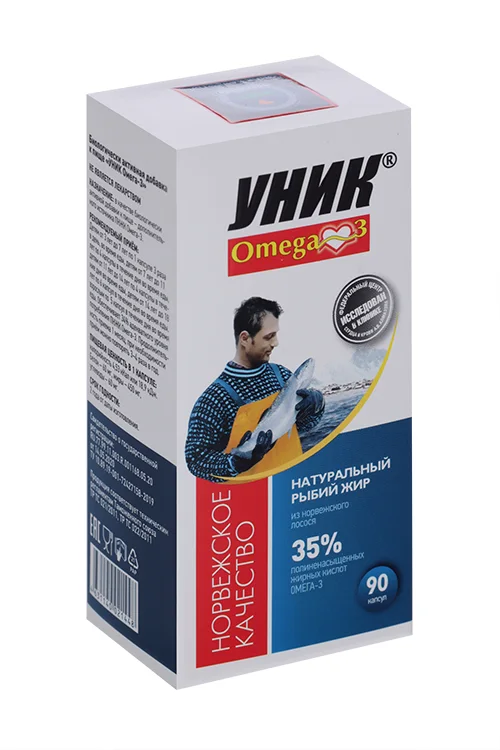 Уник омега-3 капсулы 90 шт