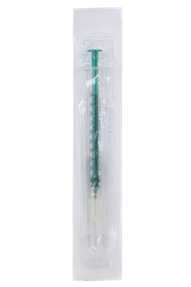 Шприц Пакро трехкомп с иглой 30Gх1/2 (0,3×13 мм) 1 мл