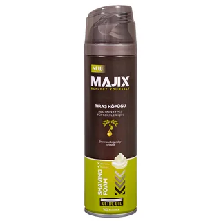 Пена для бритья Majix Olive oil 200 мл