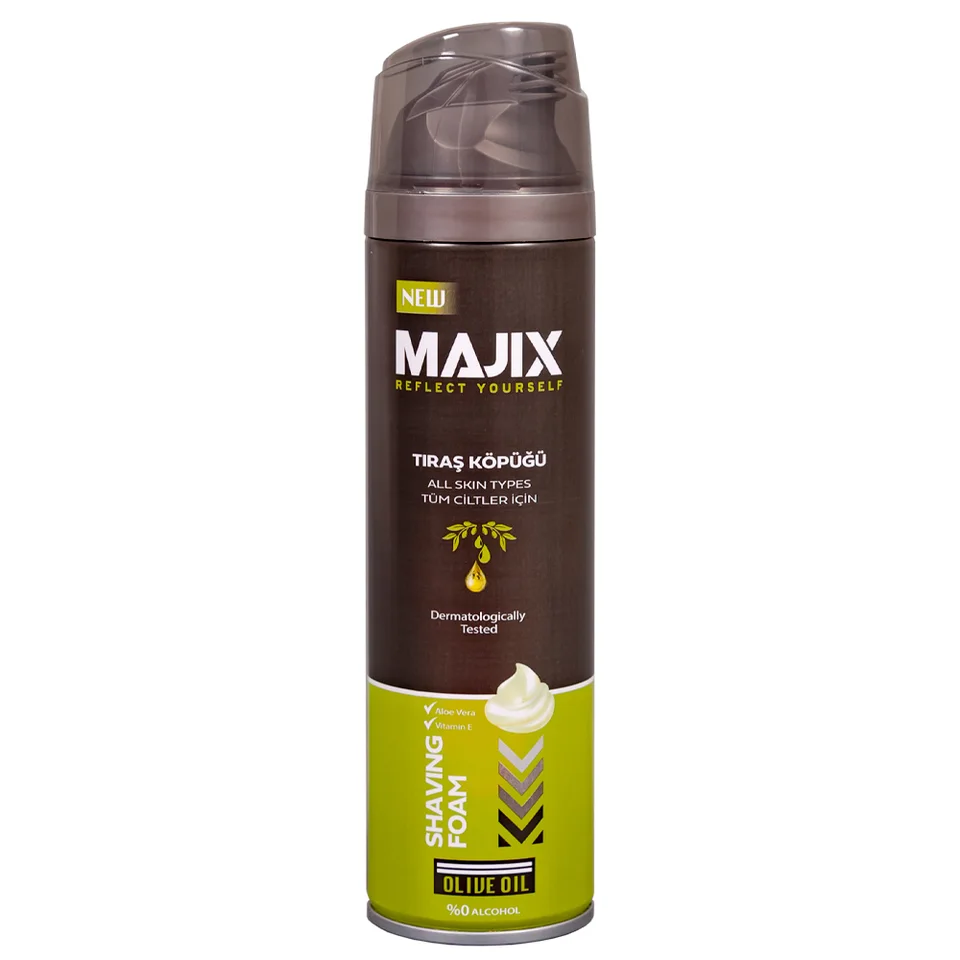 Пена для бритья Majix Olive oil 200 мл