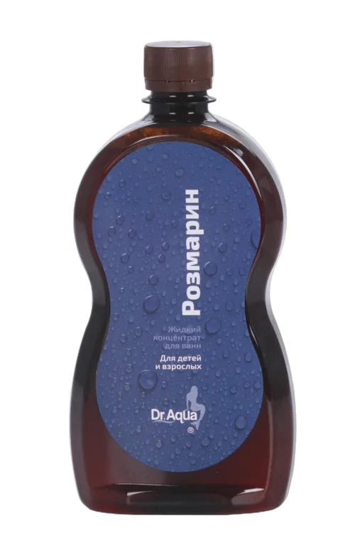 Концентрат Dr Aqua Розмарин жидкий для ванн для детей и взрослых 600 мг