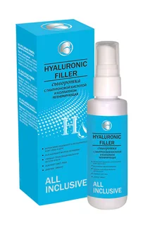 Hyaluronic Filler - сыворотка с гиалуроновой кислотой и коллагеном увлажняющая регенерирующая, 70 мл ALL Inclusive