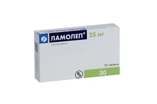 Ламолеп 25 мг 30 шт таблетки