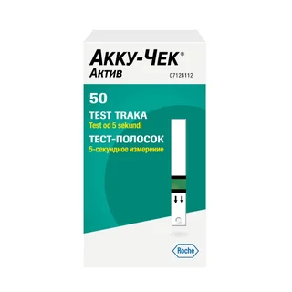 Акку-Чек Актив Тест-Полоски 50 шт