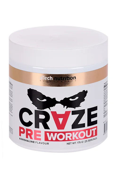 Комплекс aTech Nutrition Craze Адреналин предтренировочный 175 гр