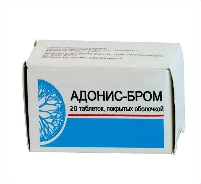 Адонис-бром таблетки 20 шт