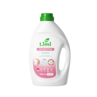 Гель-концентрат для стирки цветного белья Цветы миндаля 2,2 л Limi