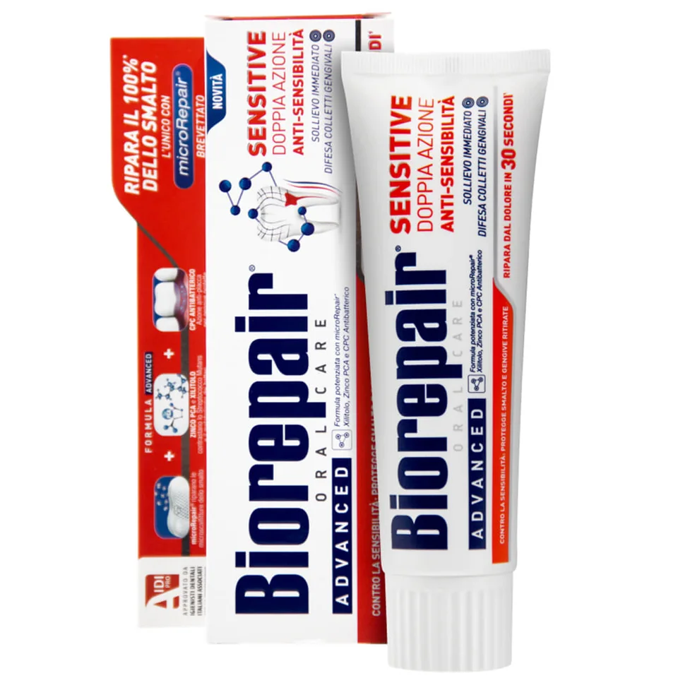 Зубная паста Сенситив Двойное действие, 75 мл, Biorepair
