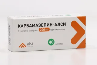 Карбамазепин-Алси 200 мг 40 шт таблетки
