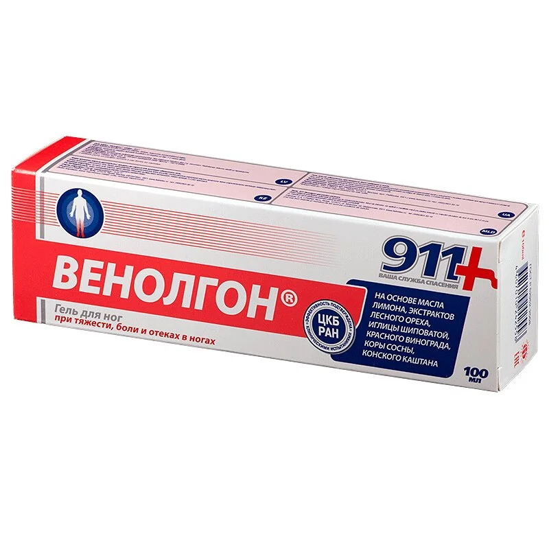 911 Венолгон Гель 100 мл