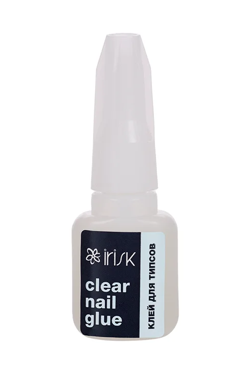 Клей Irisk Clear nail glue для типсов 10 гр