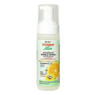 Витэкс Vitamin Active Витаминная Bubble-Пенка для умывания 175 мл